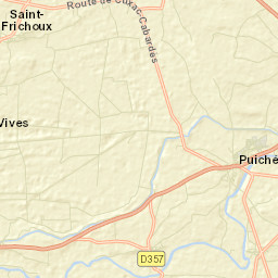Puicheric Street Map