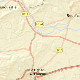 Lézignan-Corbières Street Map