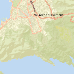 Marseille 09 Street Map