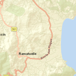 Ramatuelle Street Map