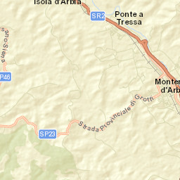 Monteroni d'Arbia Street Map