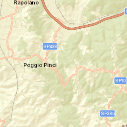 Serre di Rapolano Street Map