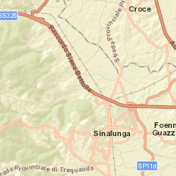 Sinalunga Street Map