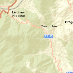 Lisciano Niccone Street Map