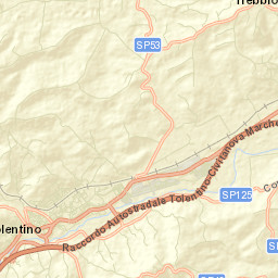 Tolentino Street Map