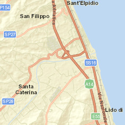 Porto Sant'Elpidio Street Map
