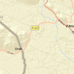 Vitina Street Map