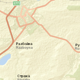Targovishte Street Map