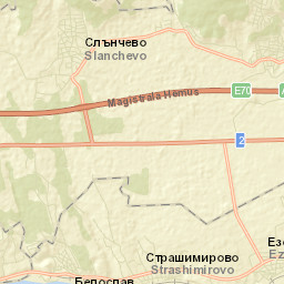 Obshtina Beloslav Street Map