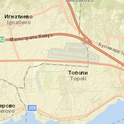 Aksakovo Street Map