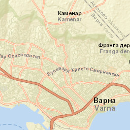 Varna Street Map