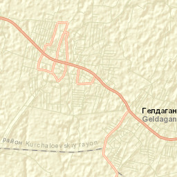 Tsotsin-Yurt Street Map