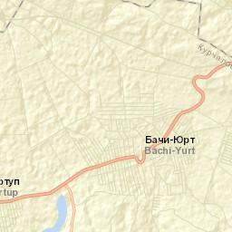 Bachi-Yurt Street Map