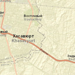 Khasavyurt Street Map