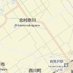 Iwamizawa Street Map