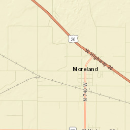 Moreland Street Map