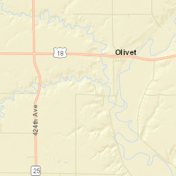 Olivet Street Map