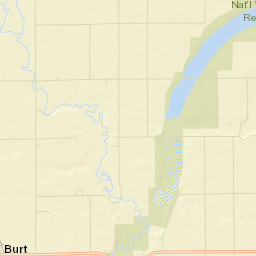 Kossuth County Street Map