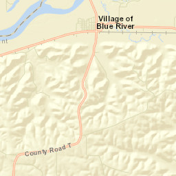 North Street, Blue River, WI 53518, USA Street Map