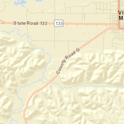 Muscoda Street Map