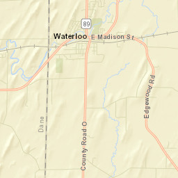 Waterloo Street Map