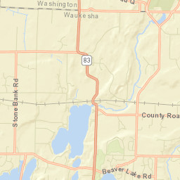 W329 N9232 West Shore Drive, Hartland Street Map