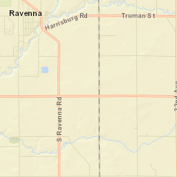 Ravenna Street Map