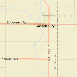 Carson City Street Map
