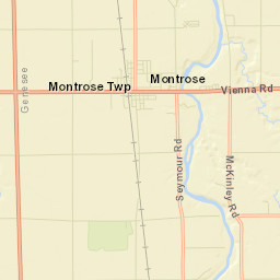 Montrose Street Map