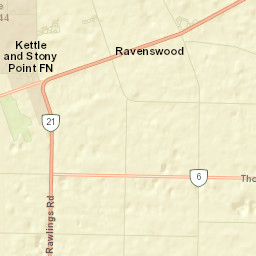 Lambton Shores Street Map