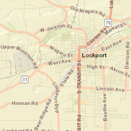 Shooktown New York Street Map