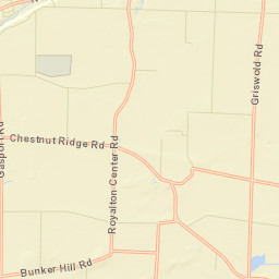 Royalton Center New York Street Map