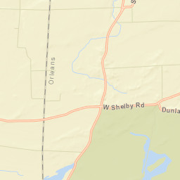 West Shelby New York Street Map