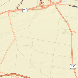 Stanwix Heights New York Street Map