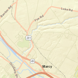 Marcy New York Street Map