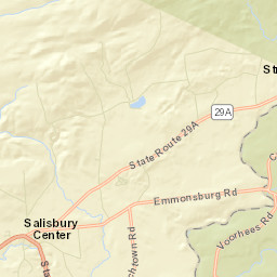 Salisbury Center New York Street Map