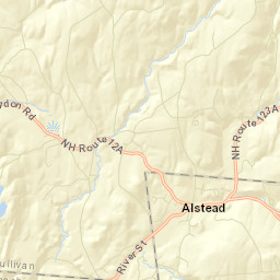 Alstead Street Map