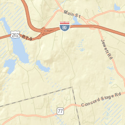 Hopkinton Street Map