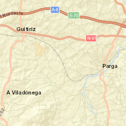 Guitiriz Street Map