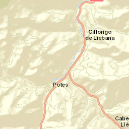 Cabezón de Liébana Street Map