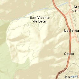 Arenas de Iguña Street Map
