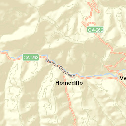 Vega de Pas Street Map