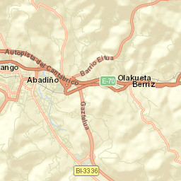 Izurtza Street Map