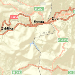 Zaldibar Street Map