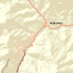 Azkoitia Street Map