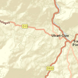 Saint-Jean-Pied-de-Port Street Map