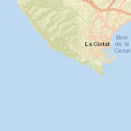 La Ciotat Street Map