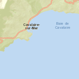 Cavalaire-sur-Mer Street Map