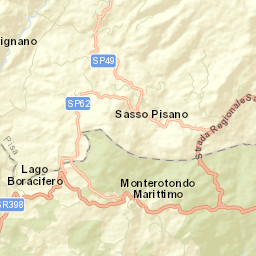 Monterotondo Marittimo Street Map