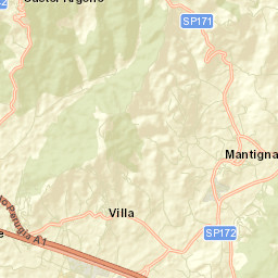 Mantignana Street Map